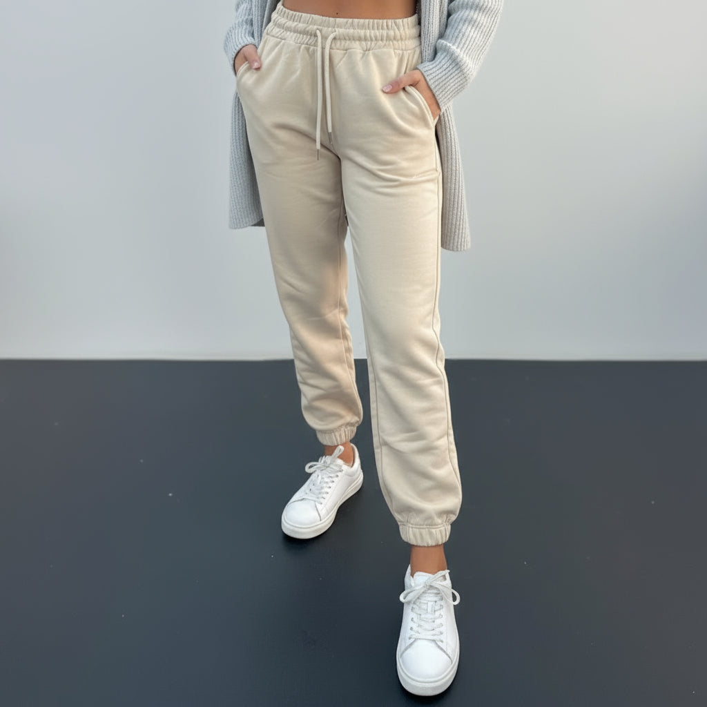 Creme Sweatpants