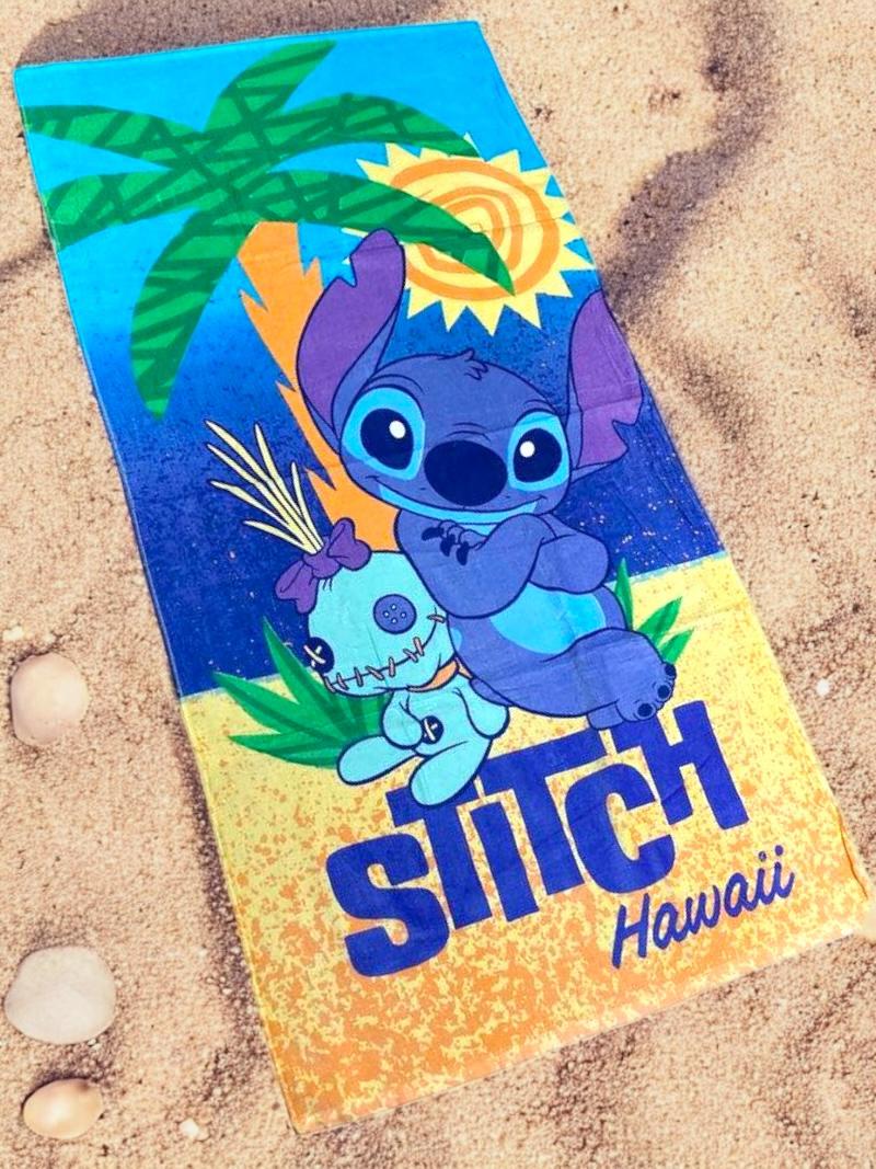 Stitch hawaii towel