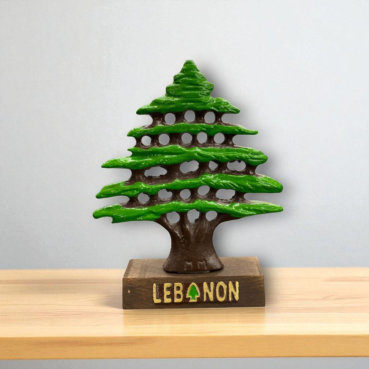 Medium cedar tree statue