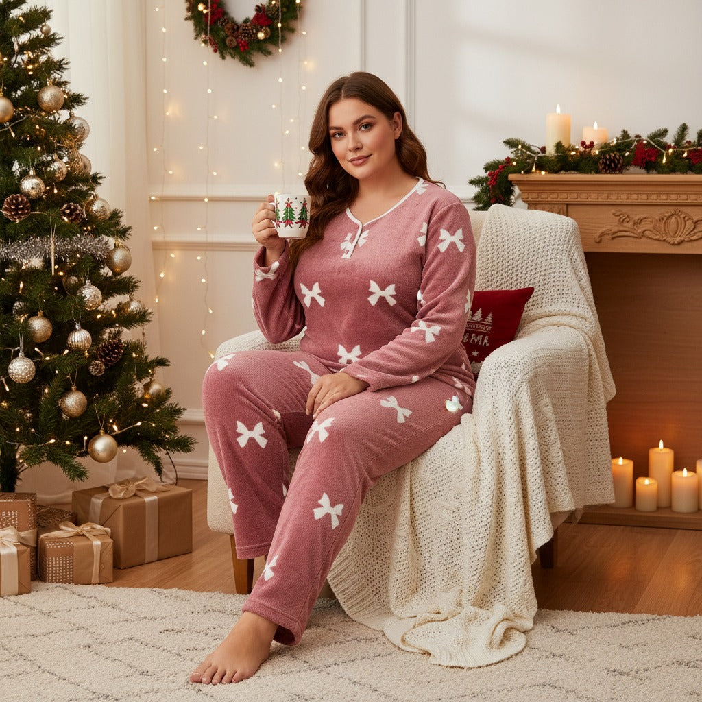 Pink Bow PJ (Big Size)