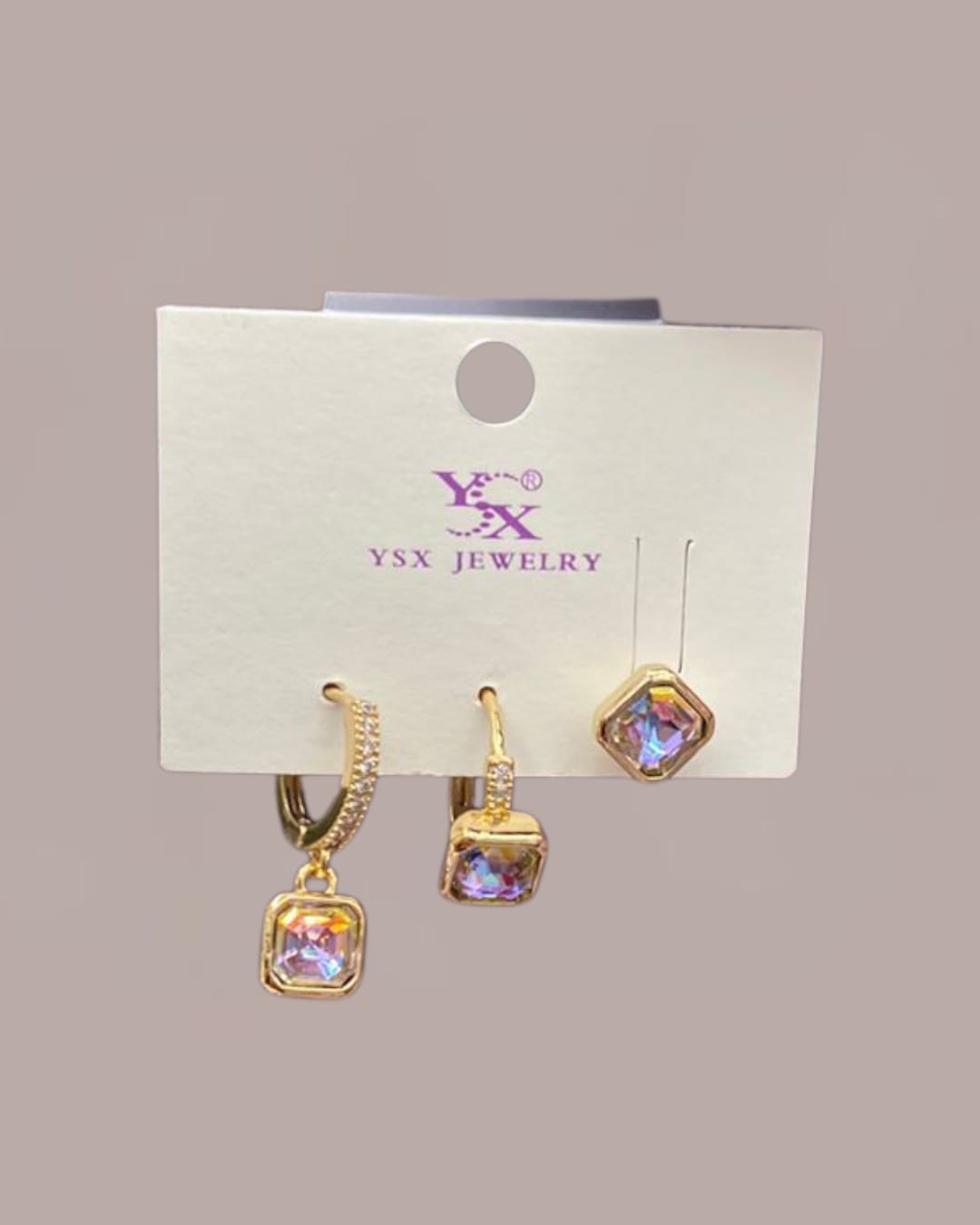 Pendant earring set
