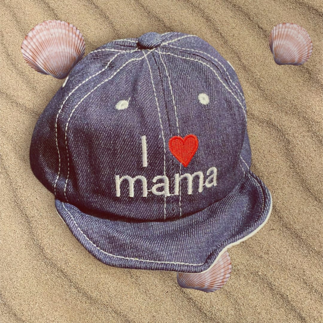 I "Heart" Mama Jeans Hat S-100