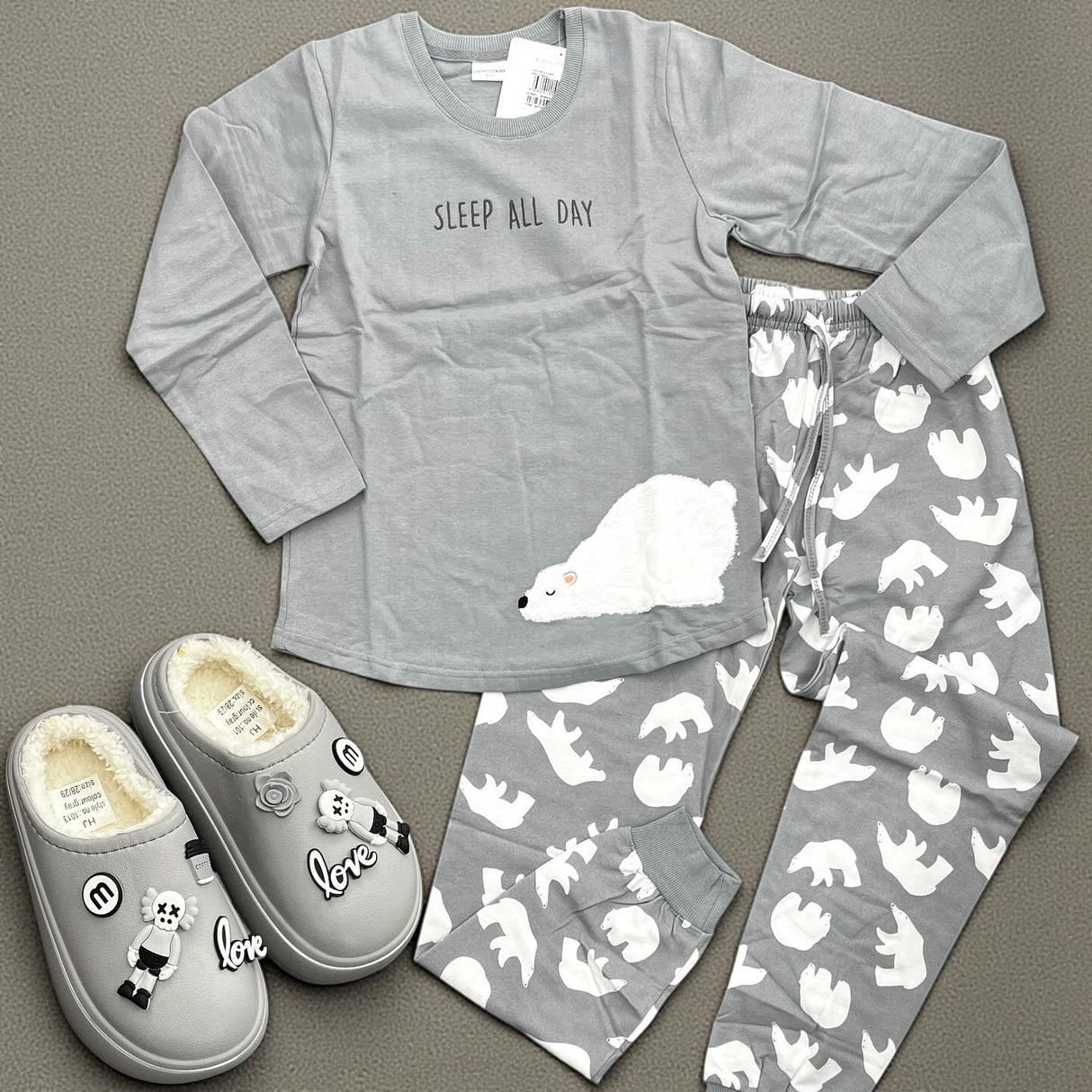 Polar Bear Grey PJ