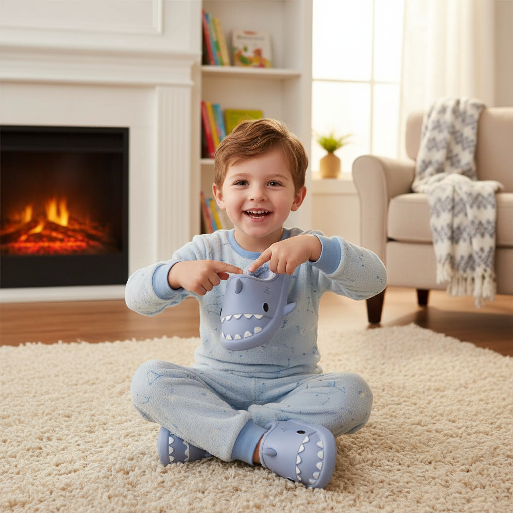 Shark Winter Slippers