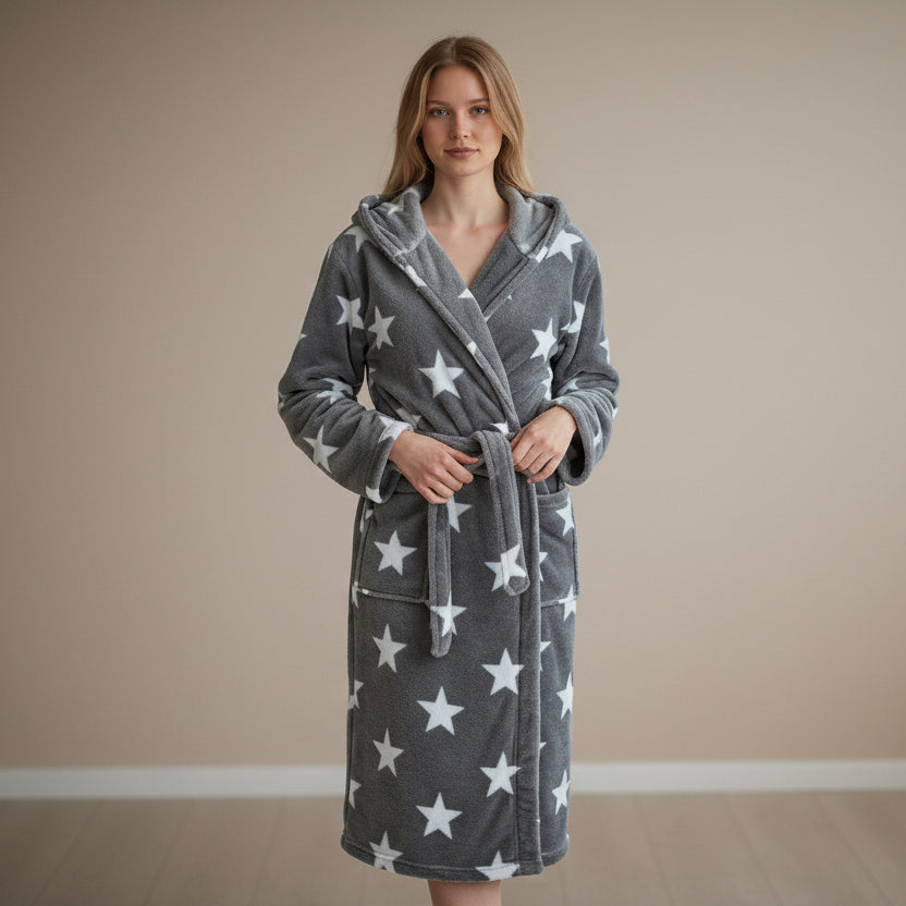 Blue Stars Robe