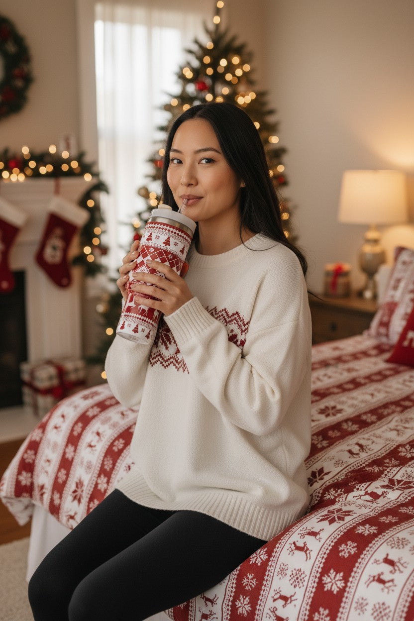 Frosted Festive Tumblr