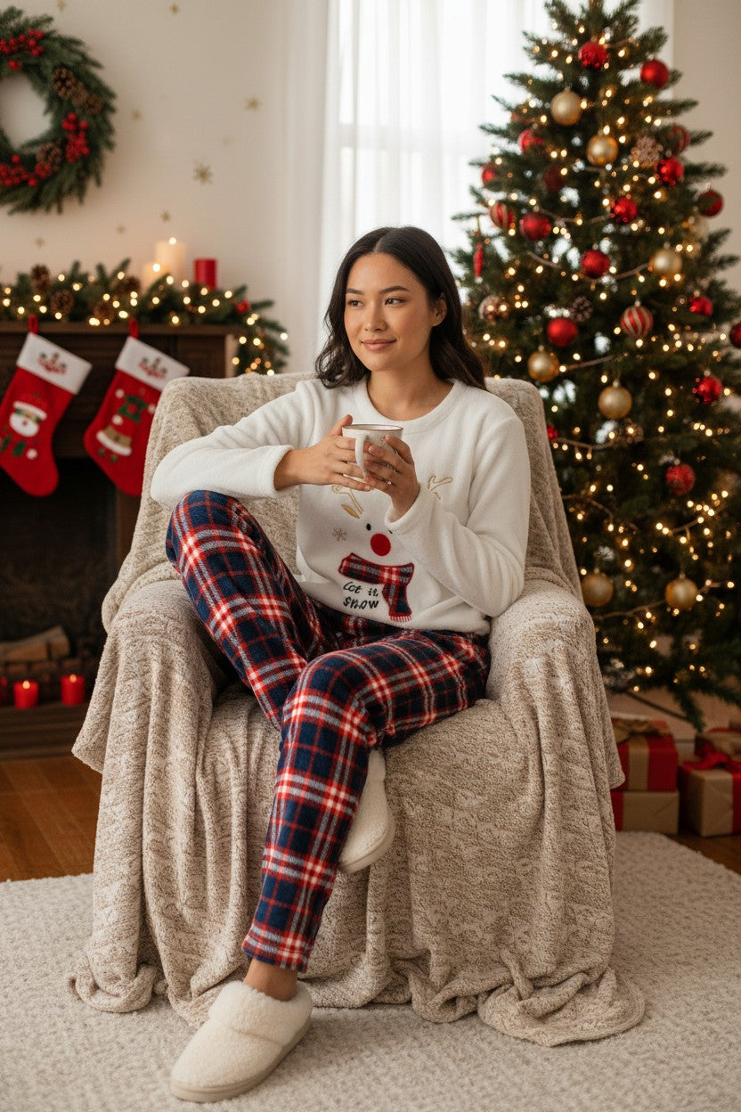 Woman Reindeer PJ