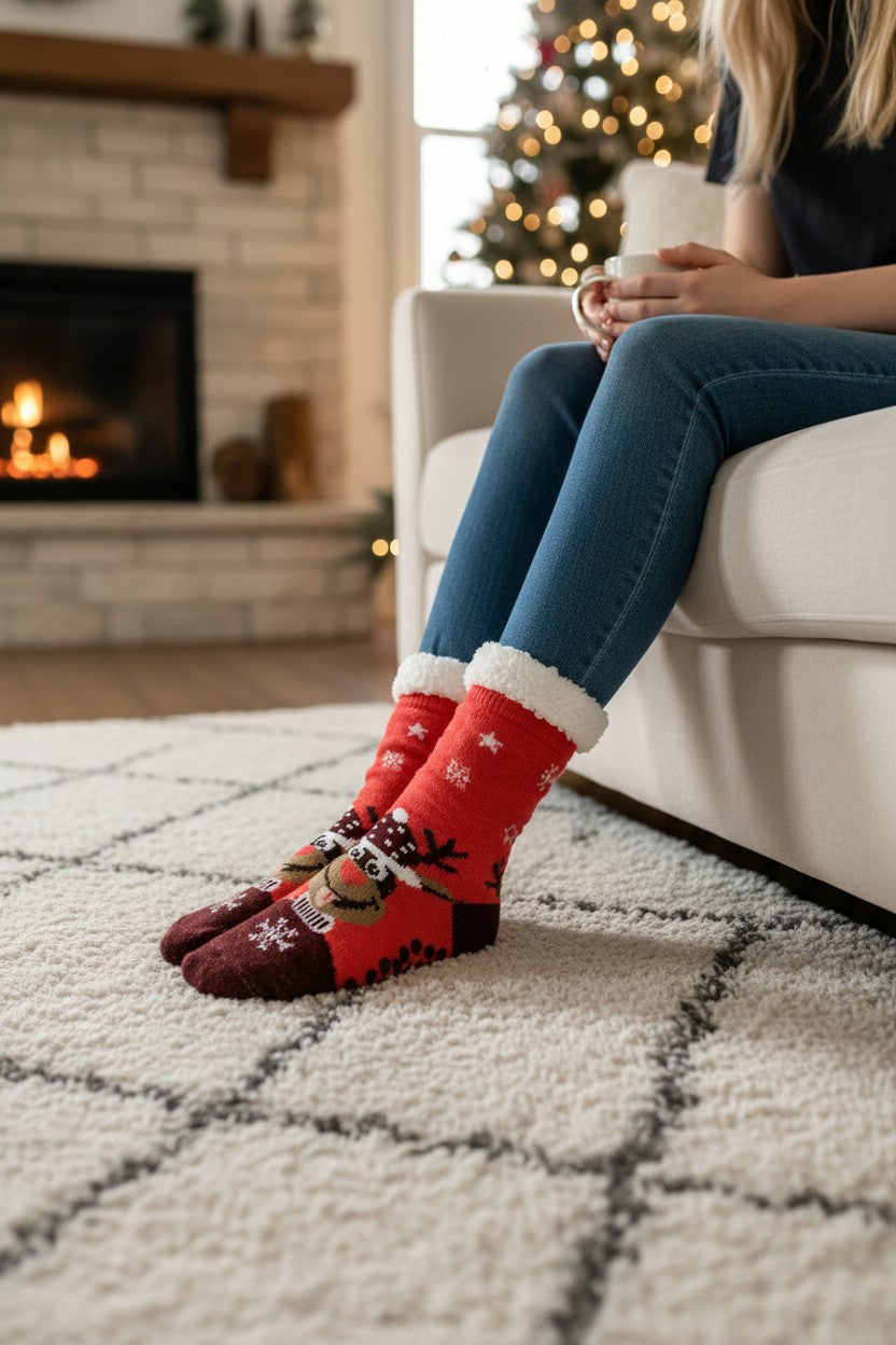 Reindeer Socks