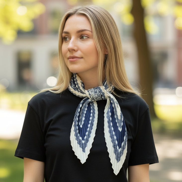 Blue Foulard