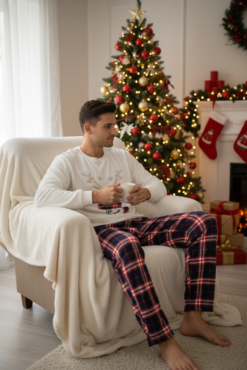 Men Reindeer PJ