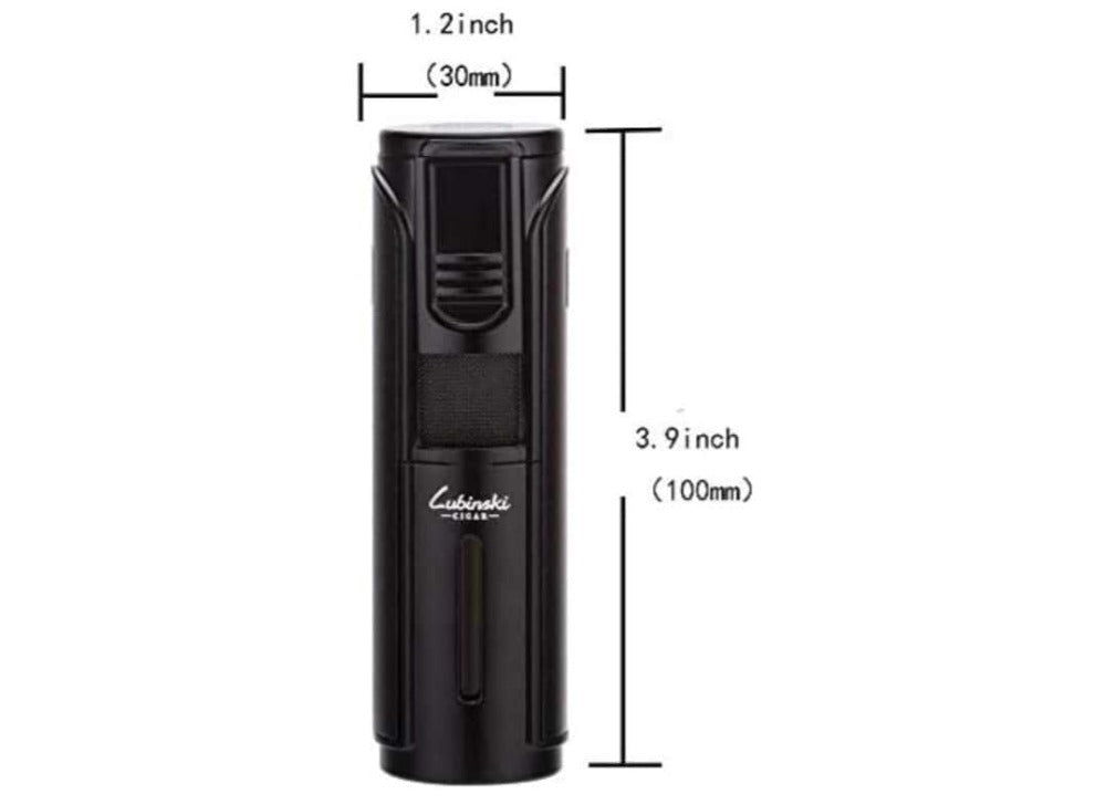 Black "Lubinski" Cigar Lighter 1