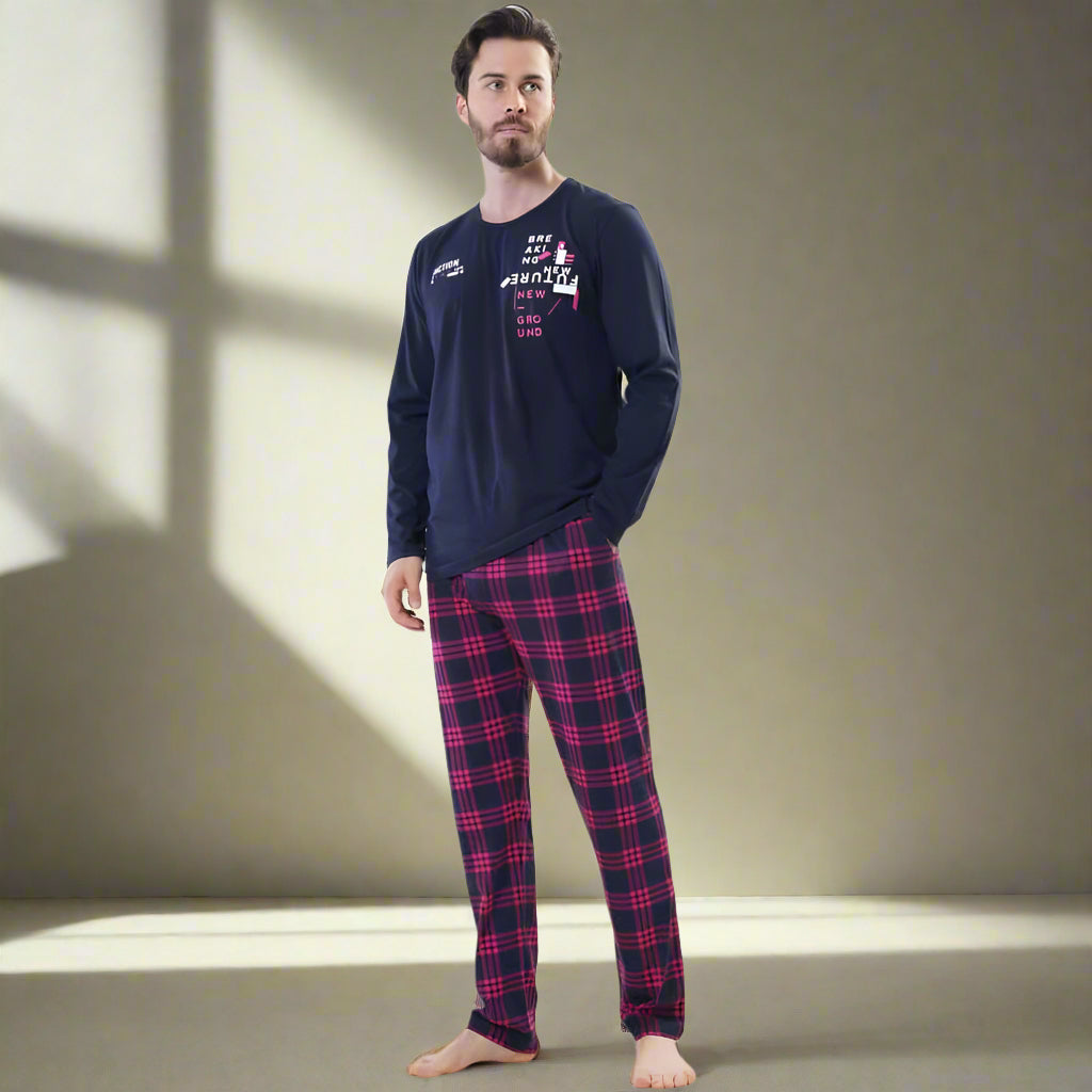 Dark Blue Breaking New Future PJ