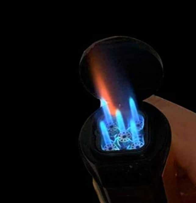 Black "Lubinski" Cigar Lighter 1