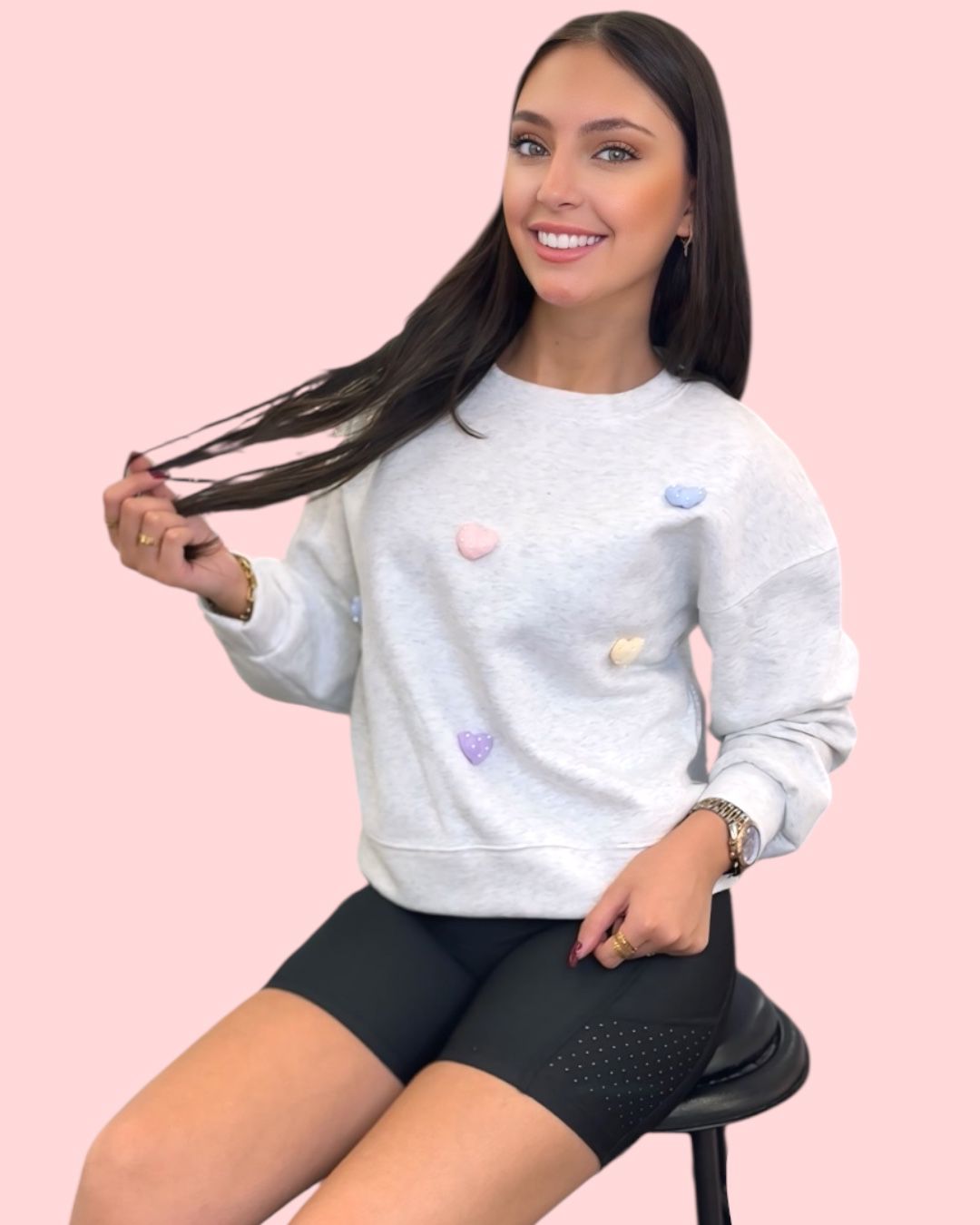 Hearts Sweatshirt