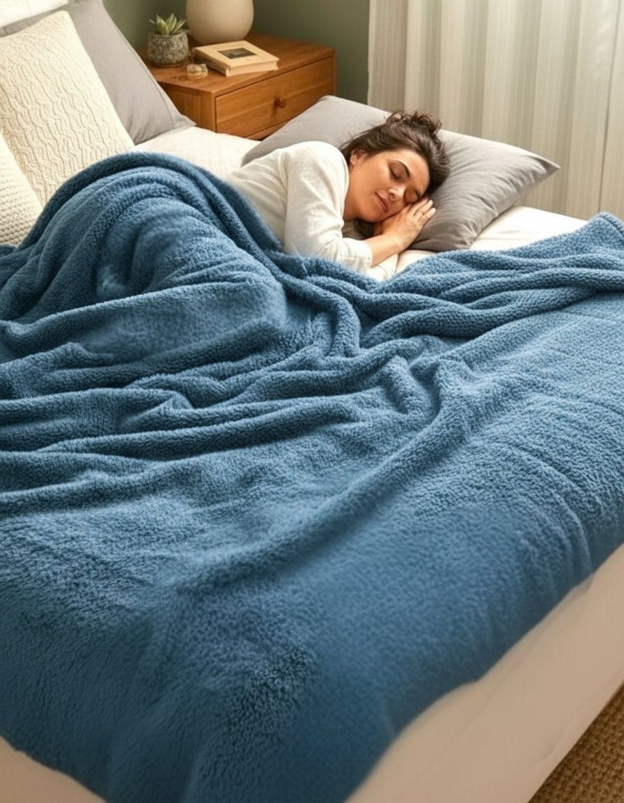 Blue Cozy Blankets