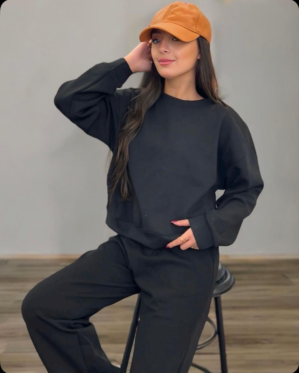 Black Comfy Jogging Set
