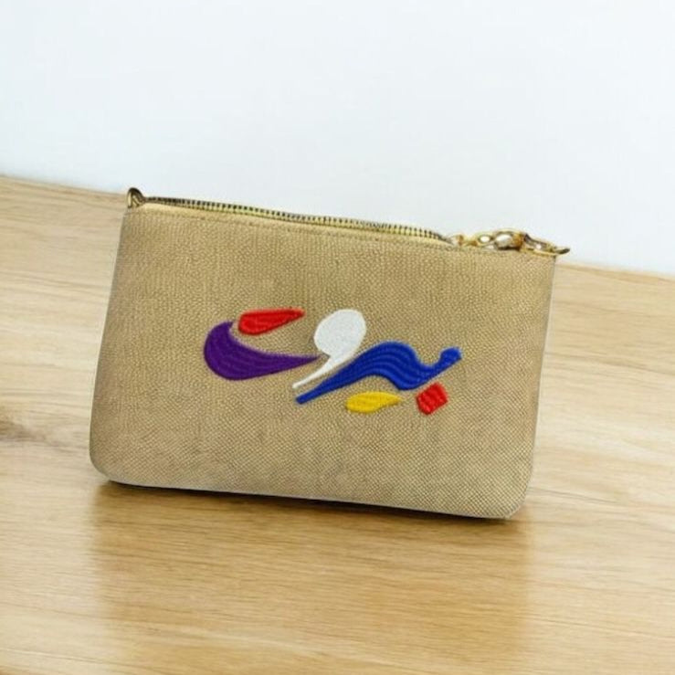 Multicolor thread Beirut bag