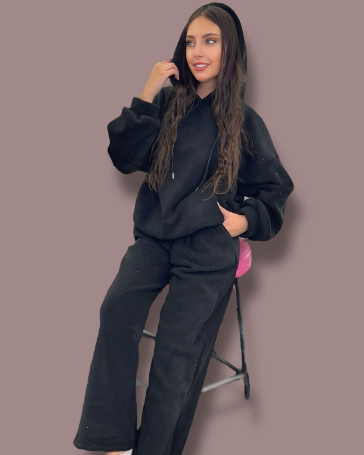 Bold Black Jogging Set