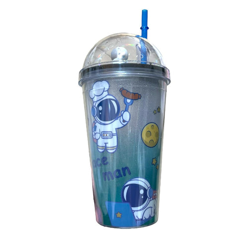 Astronaut Confetti Dome Tumbler