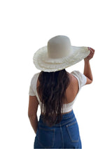 Large straw hat