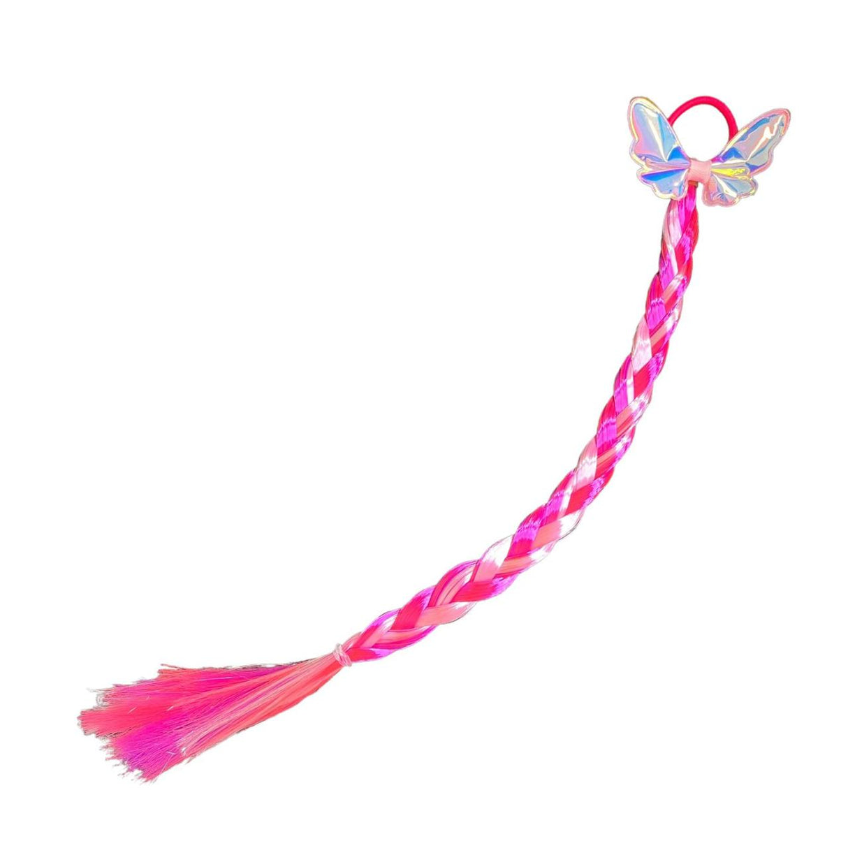 Braided hair tie