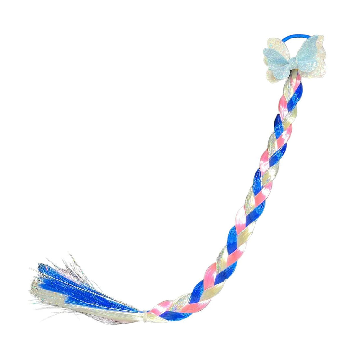 Braided hair tie