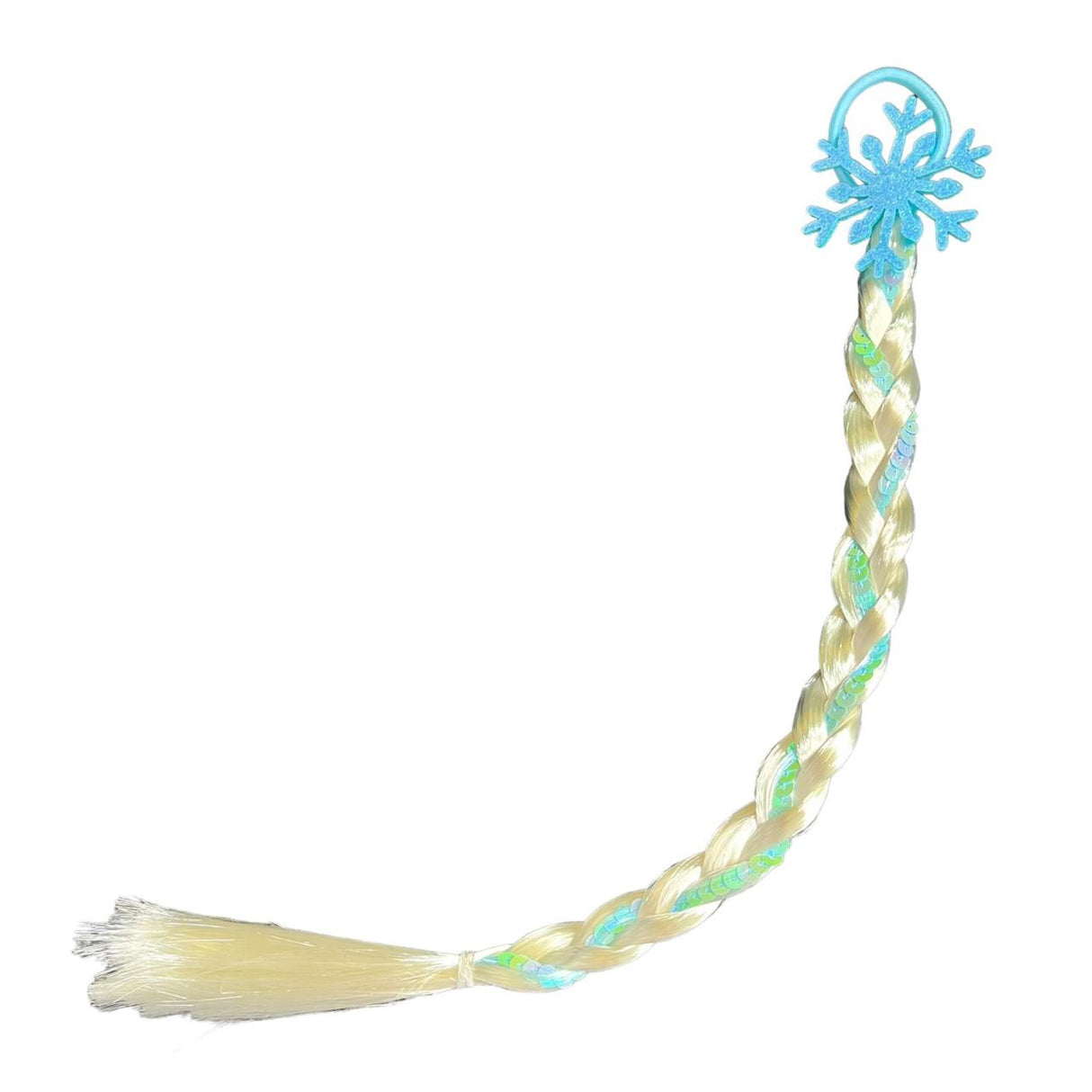 Braided hair tie