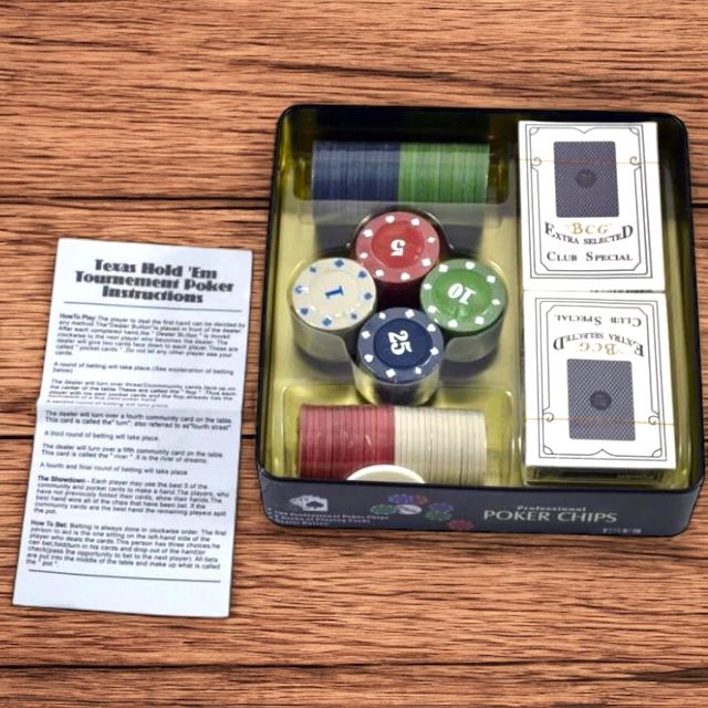 Professional Poker Chips Set