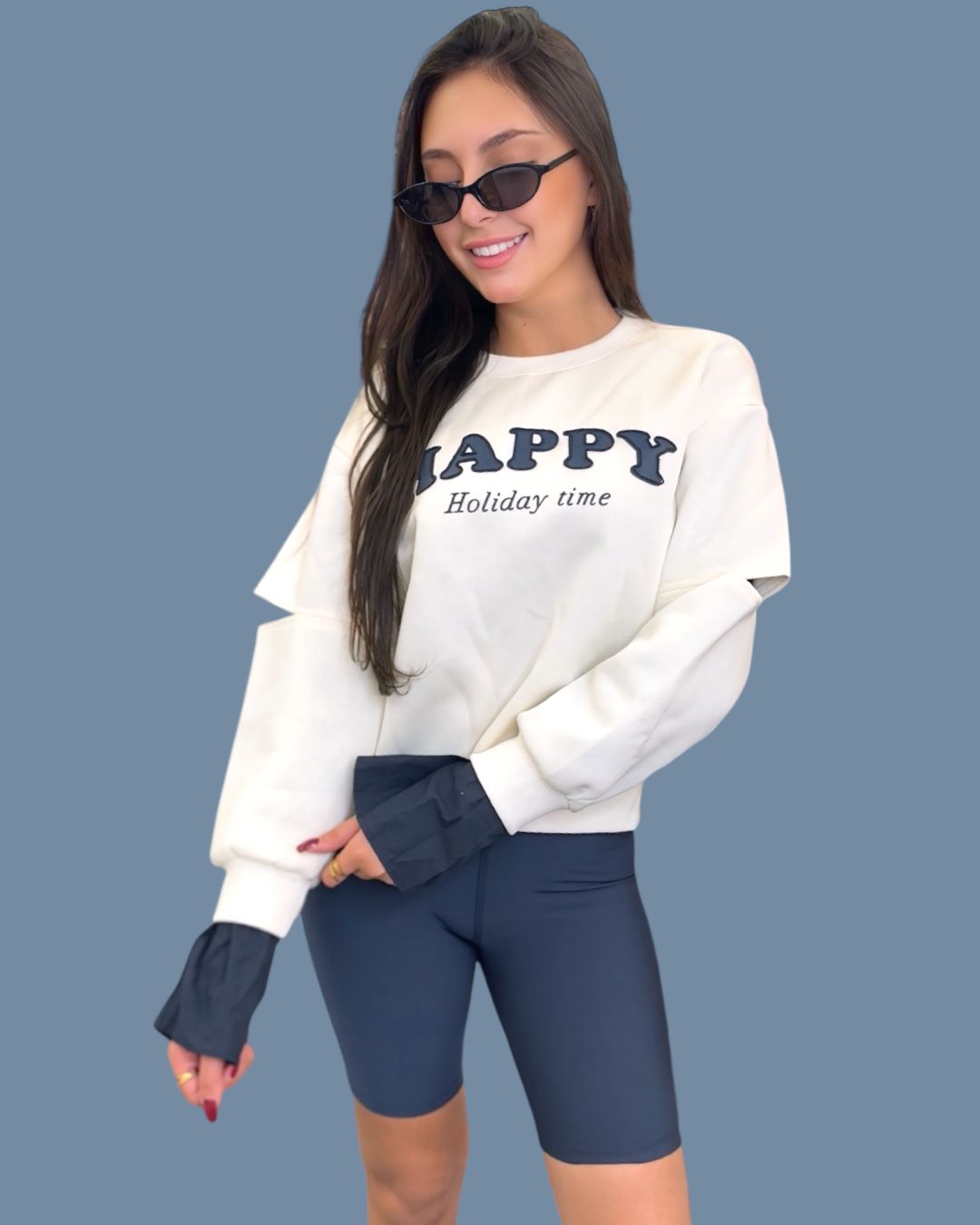 Happy Sweatshirt