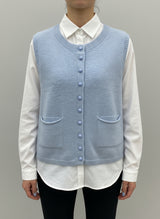 Chemise and Pullover Vest Set