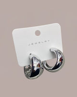 Thick Hoop Earrings
