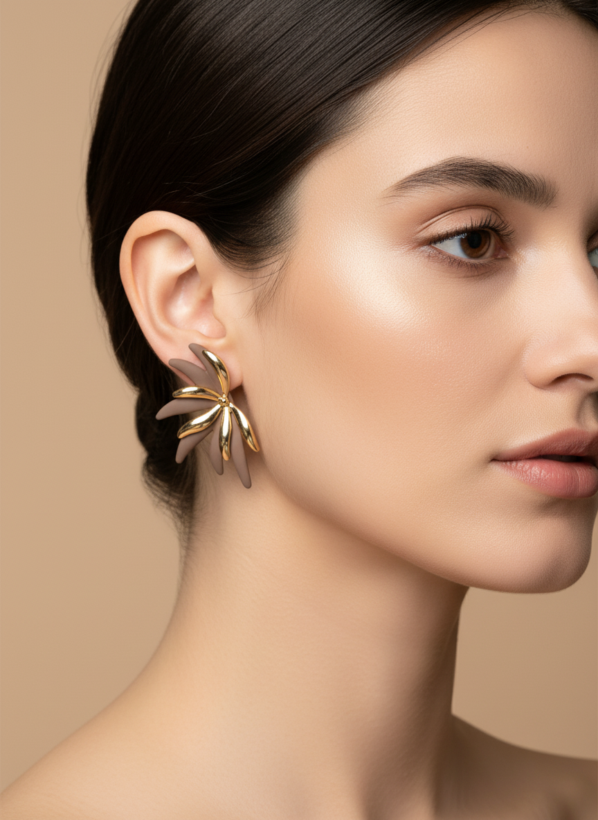 Dazzling earrings