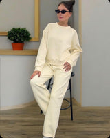Butter Yellow Jogging Set