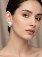 Square earrings