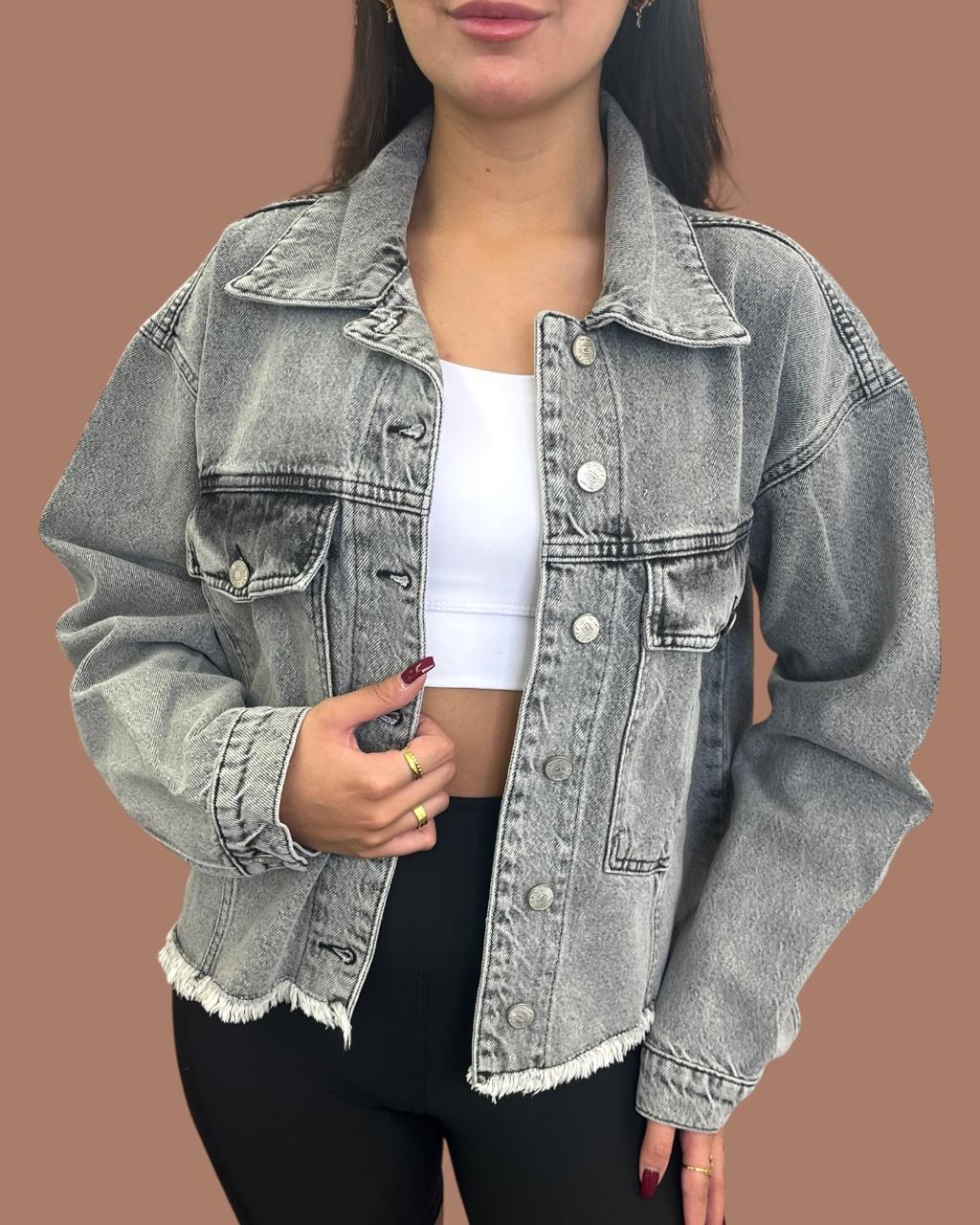 Black Jean Jacket