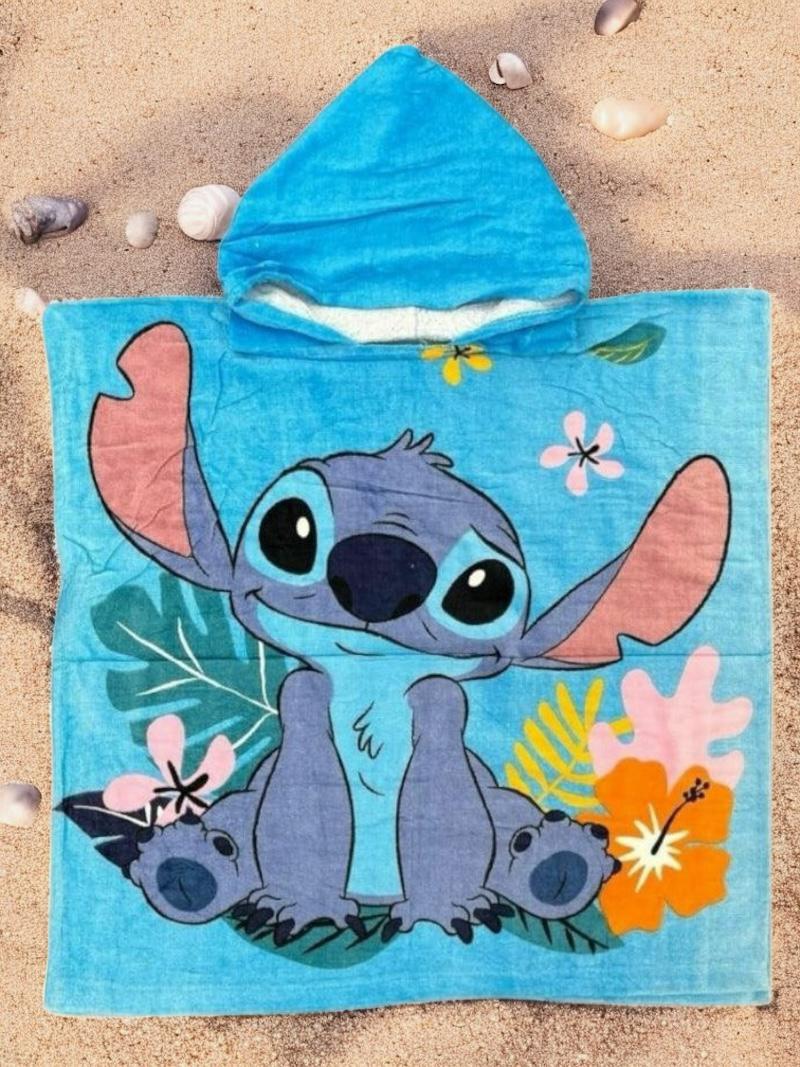 Stitch towel poncho