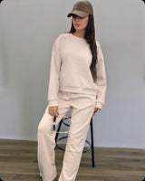Beige Jogging Set