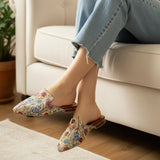 Flowers design slippers