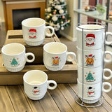 Christmas cups set