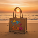 Personalized Jute Tote