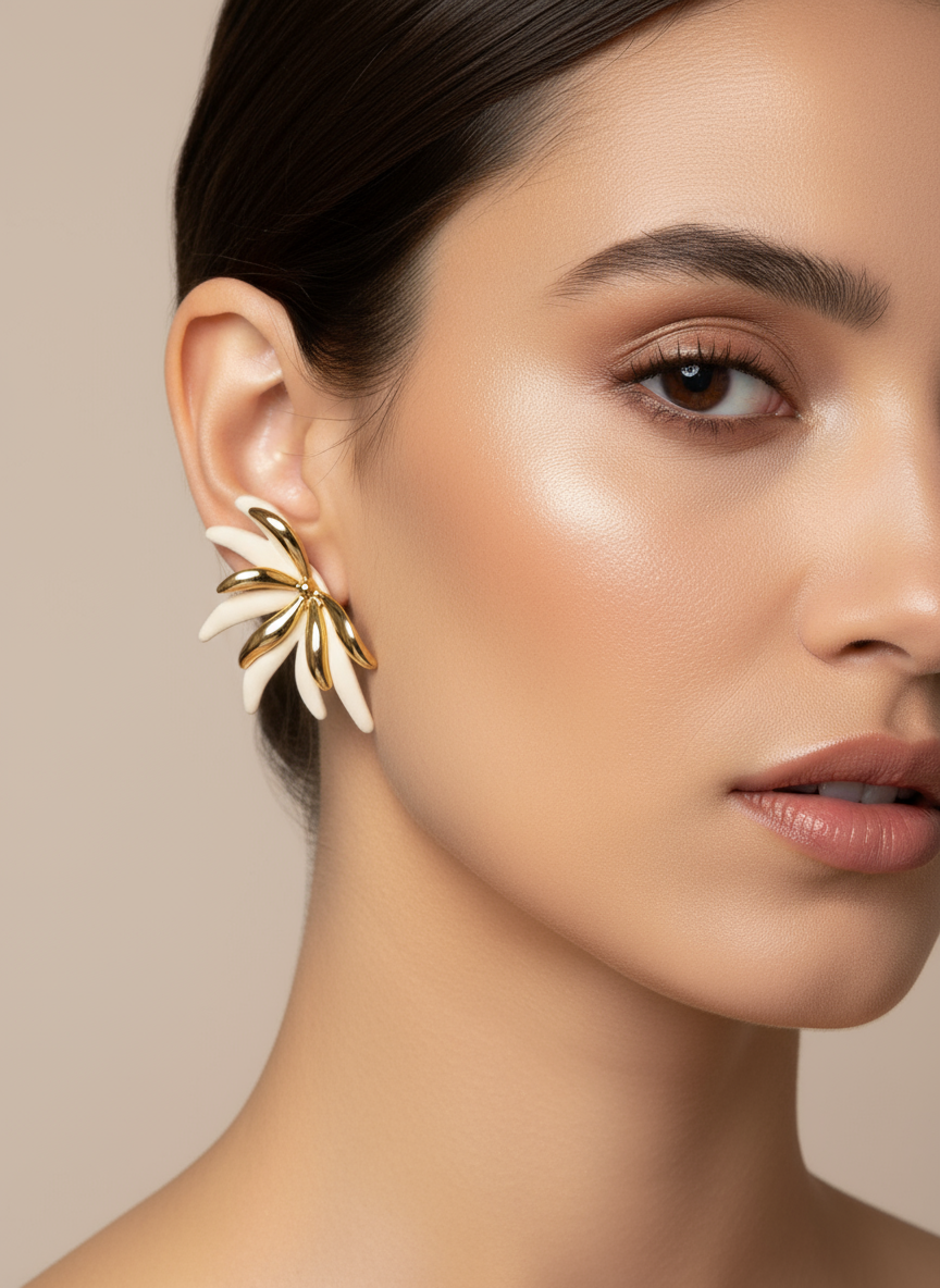 Dazzling earrings