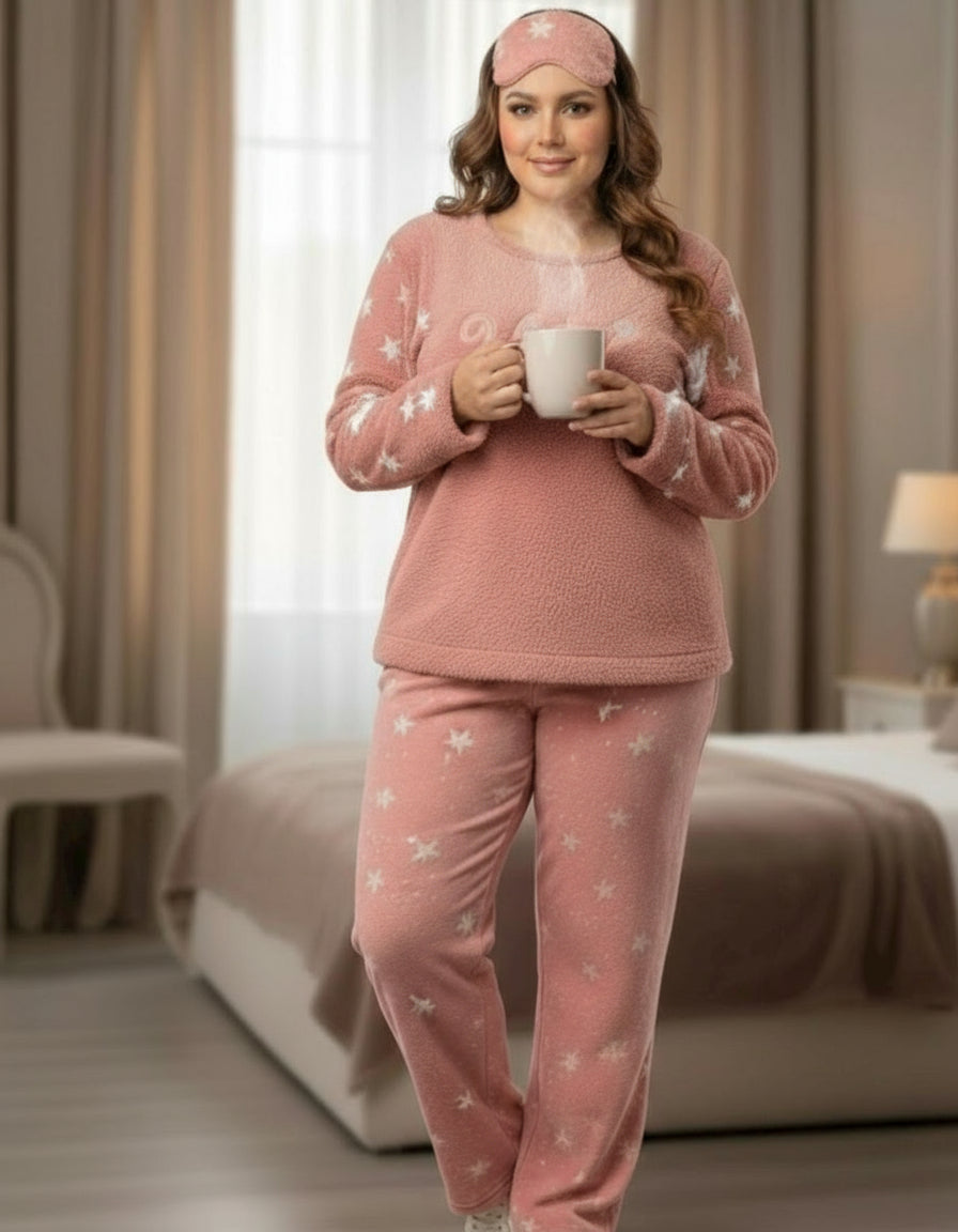 Stars Pink PJ (Big Size)