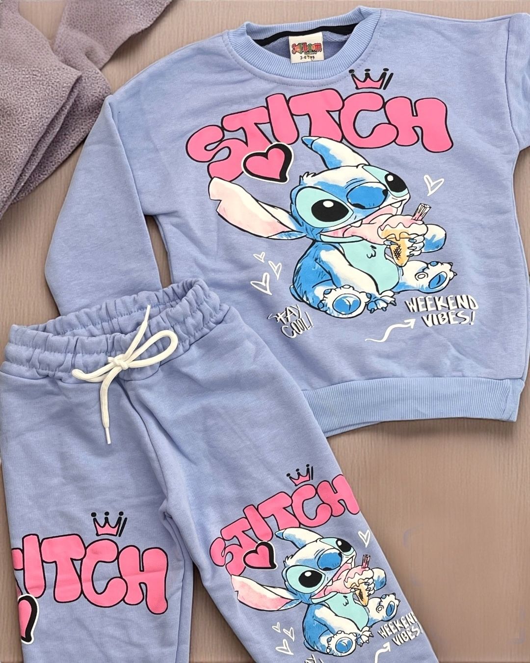 Blue Stitch Set