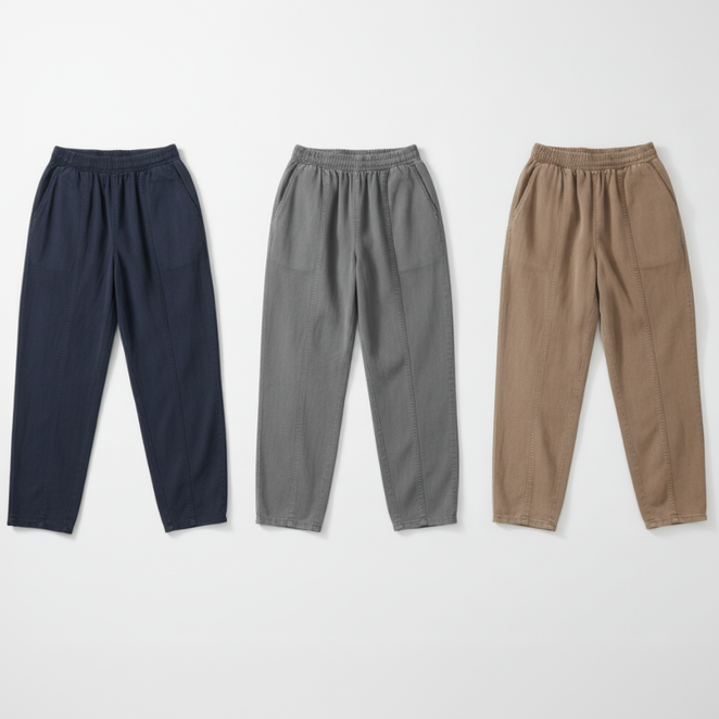 Grey Relaxed Pants