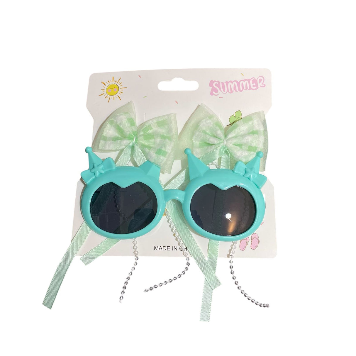 Sunglasses & hairclip set
