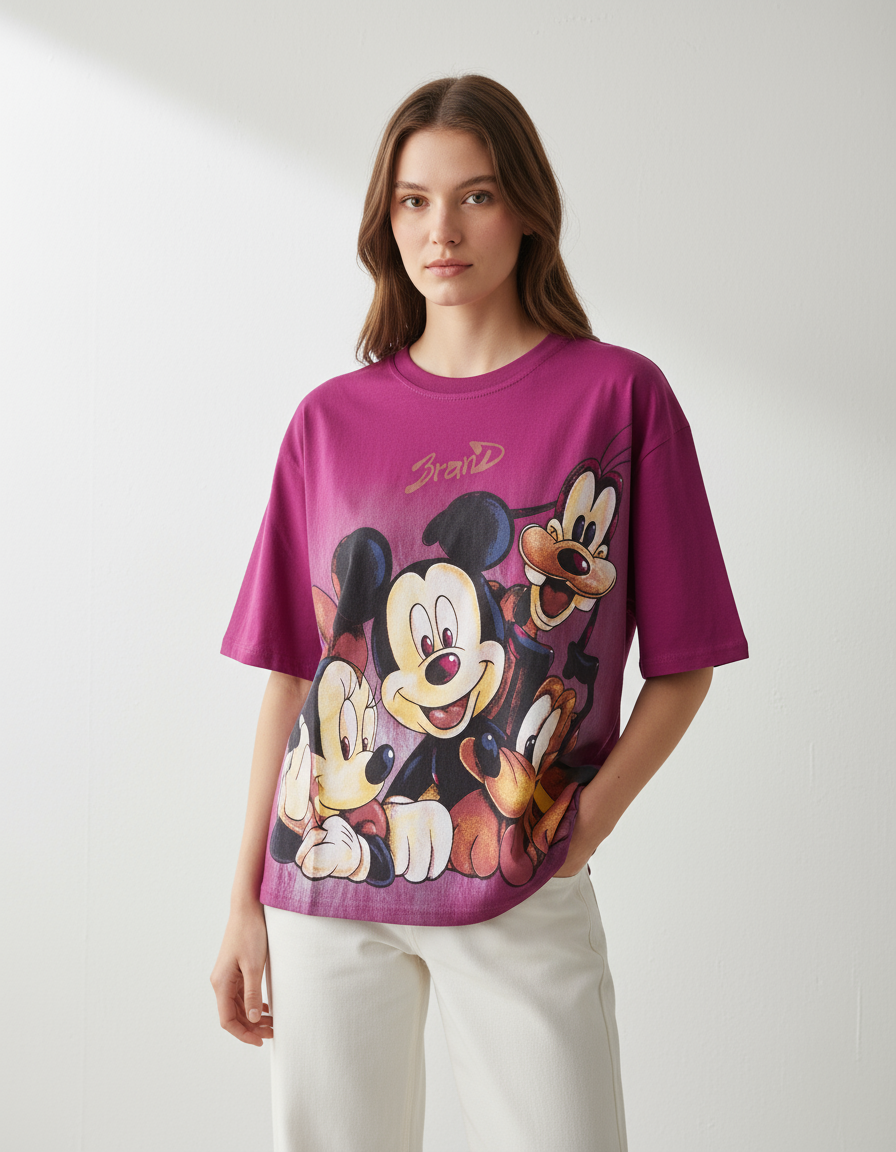 oversized friends tshirt