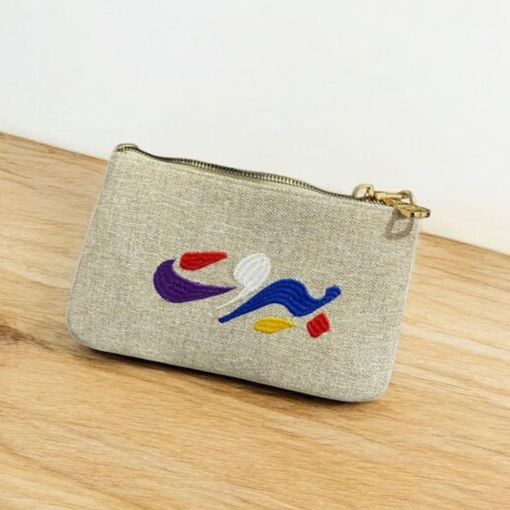 Multicolor thread Beirut bag