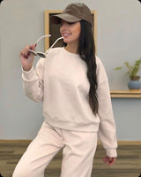 Beige Jogging Set