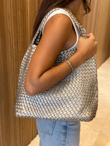 Elegant Woven Shoulder Bag