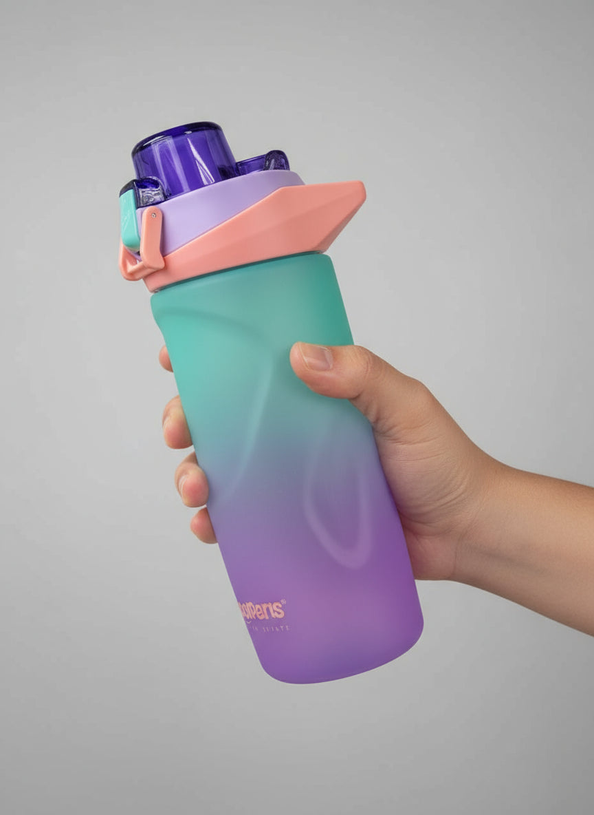 Green Gradient Water Bottle